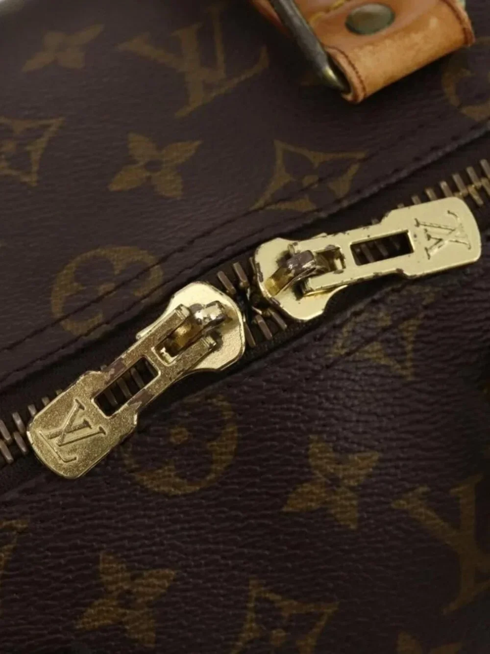 LOUIS VUITTON Monogram Keepall 50 Boston Bag M41426 LV Auth ka4255